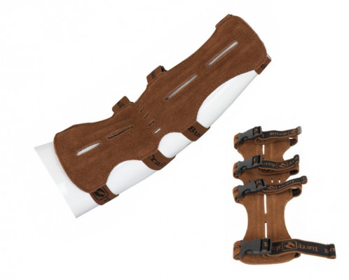TRADITIONAL ARMGUARDS ESSENTIAL LONG 28cm BROWN