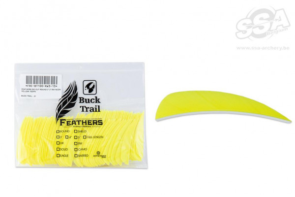 Natural feather SOLID