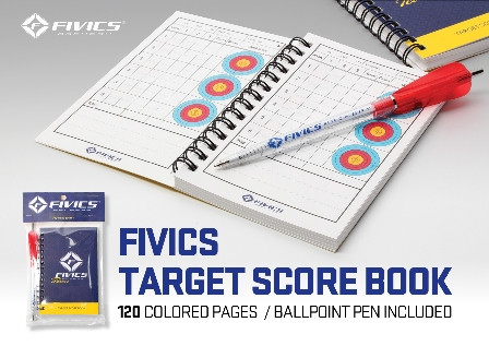 Fivics Ergebnisbuch (Score Book) - Ihre Ergebnisse gut im Blick