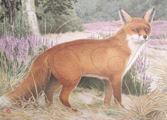 Tierscheibenauflage Fuchs