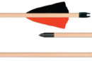 Pine wood arrow NORKI PLUS for longbows